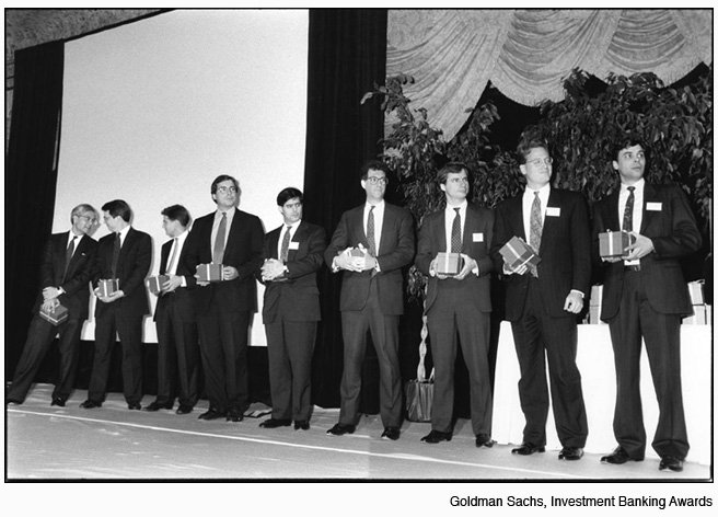 Goldman Sachs, Investment Banking Awards
