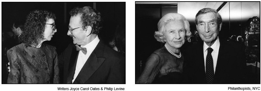 Joyce Carol Oates, Author, Professore & Philip Levine, Poet - Philanthropists, NYC